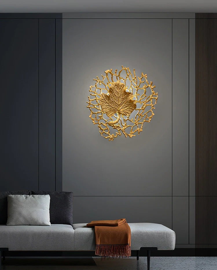 Lámpara de pared de lujo