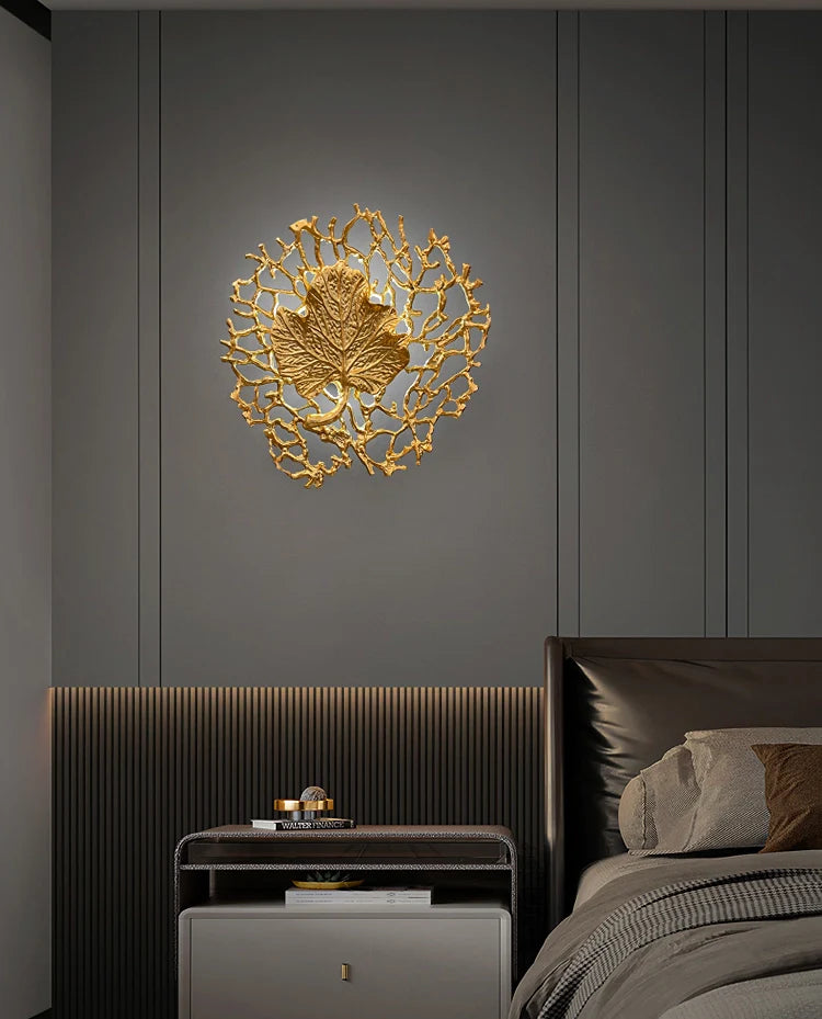 Lámpara de pared de lujo
