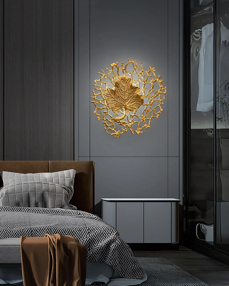 Lámpara de pared de lujo