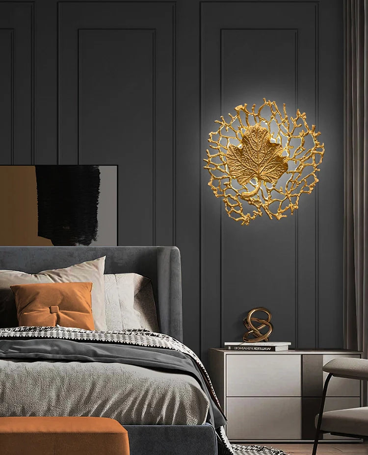 Lámpara de pared de lujo