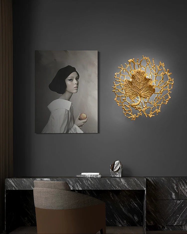 Lámpara de pared de lujo