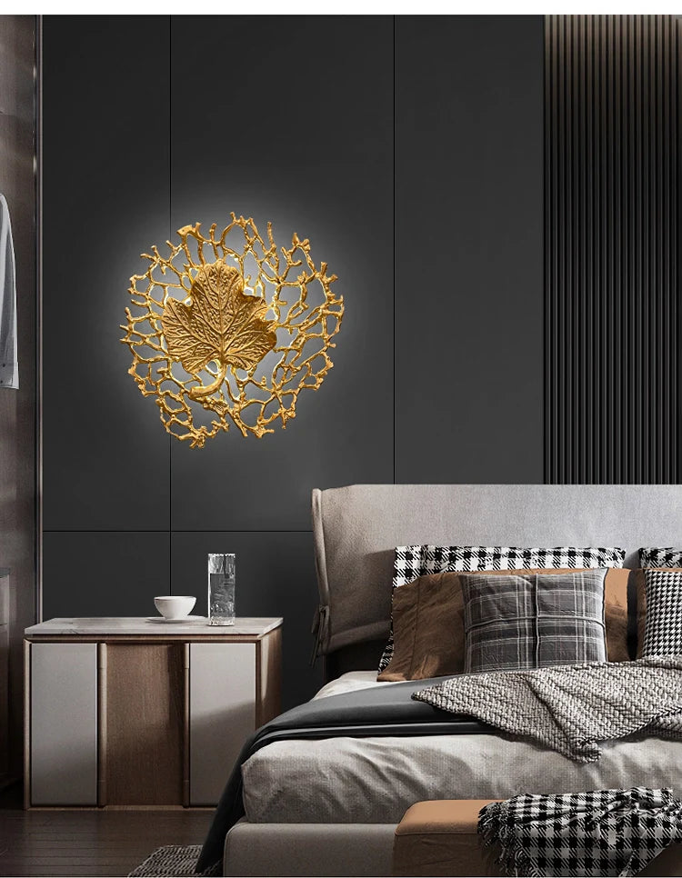 Lámpara de pared de lujo