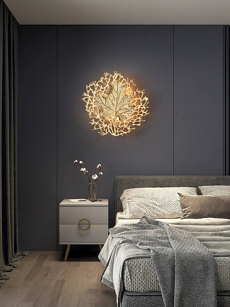 Lámpara de pared de lujo