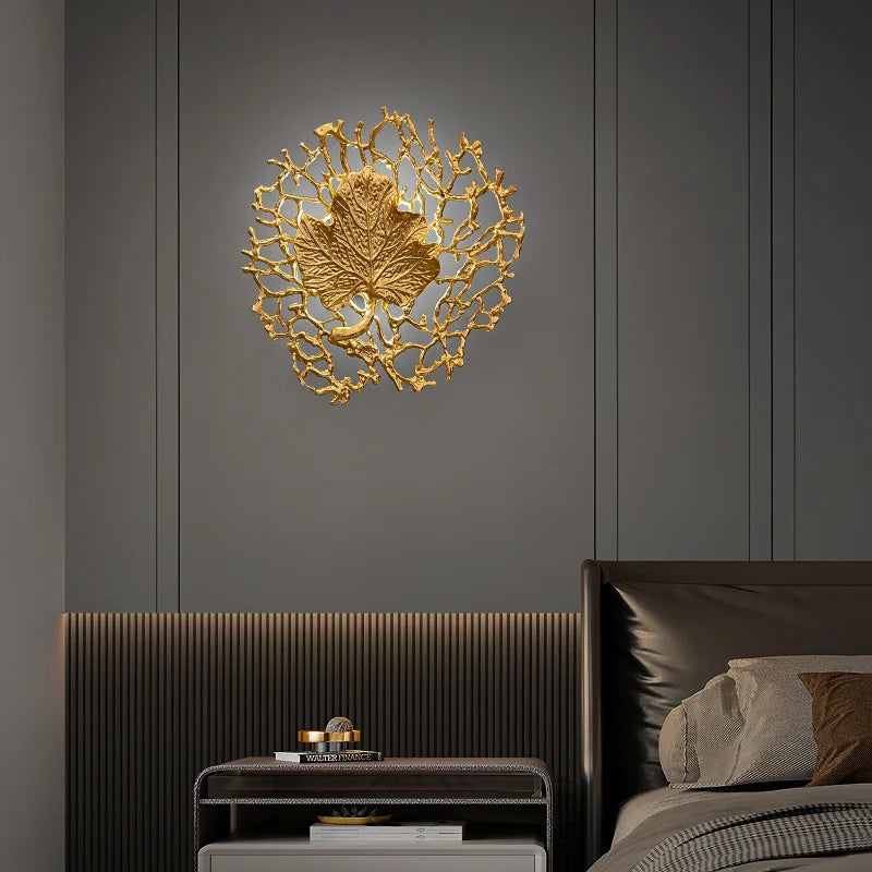 Lámpara de pared de lujo