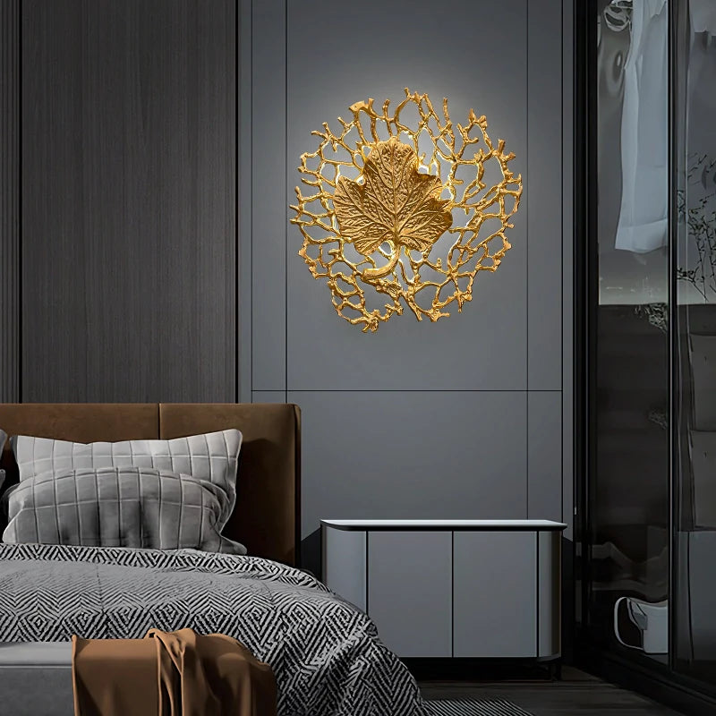 Lámpara de pared de lujo