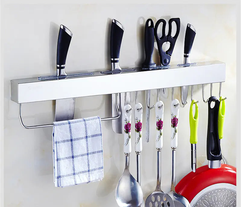 Magnetic Knife Holder Wall-Mounted Kitchen Rack