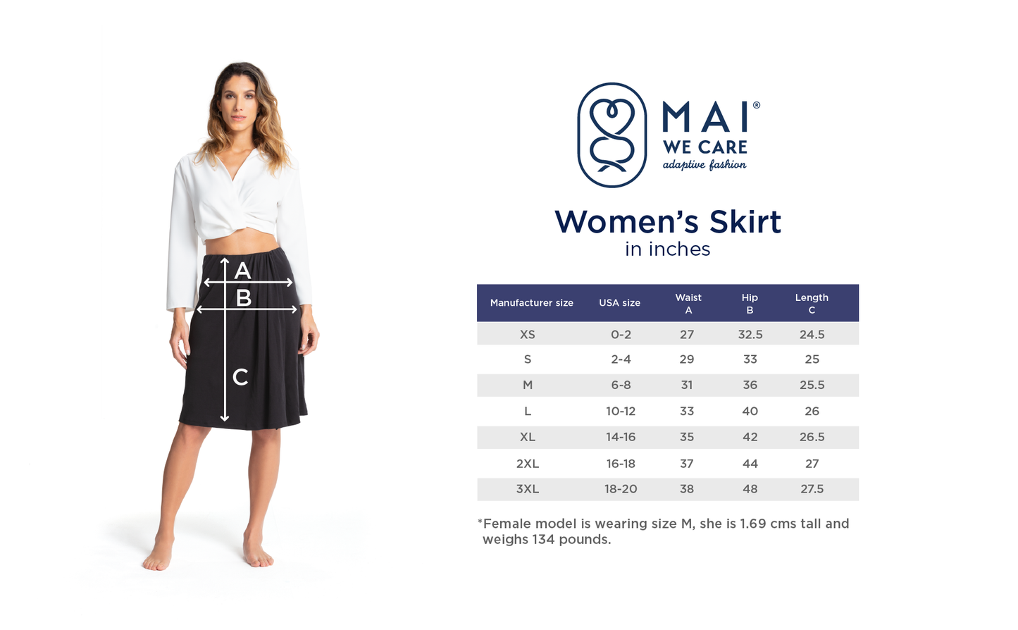 Wrap Around Skirt for Women