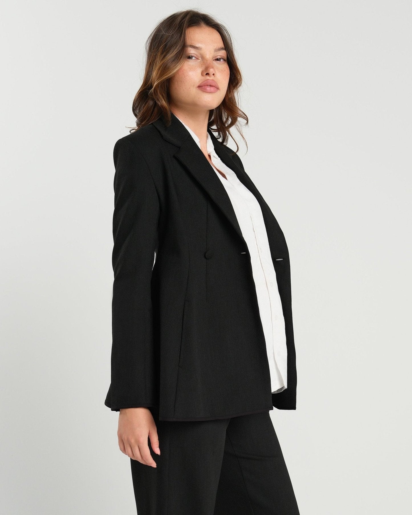 Blazer de maternidad Nathalie (tallas estándar y pequeñas)