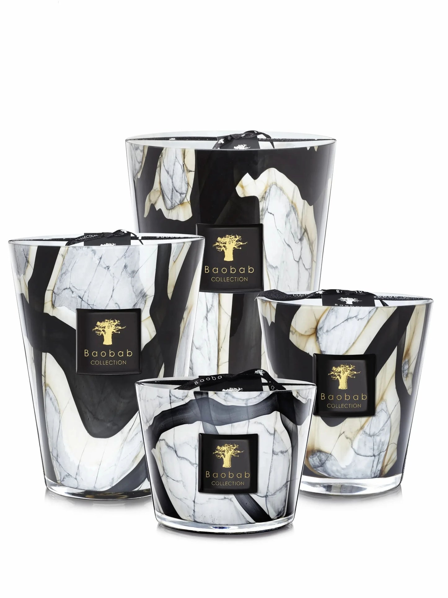 Baobab Stones Marble Candle