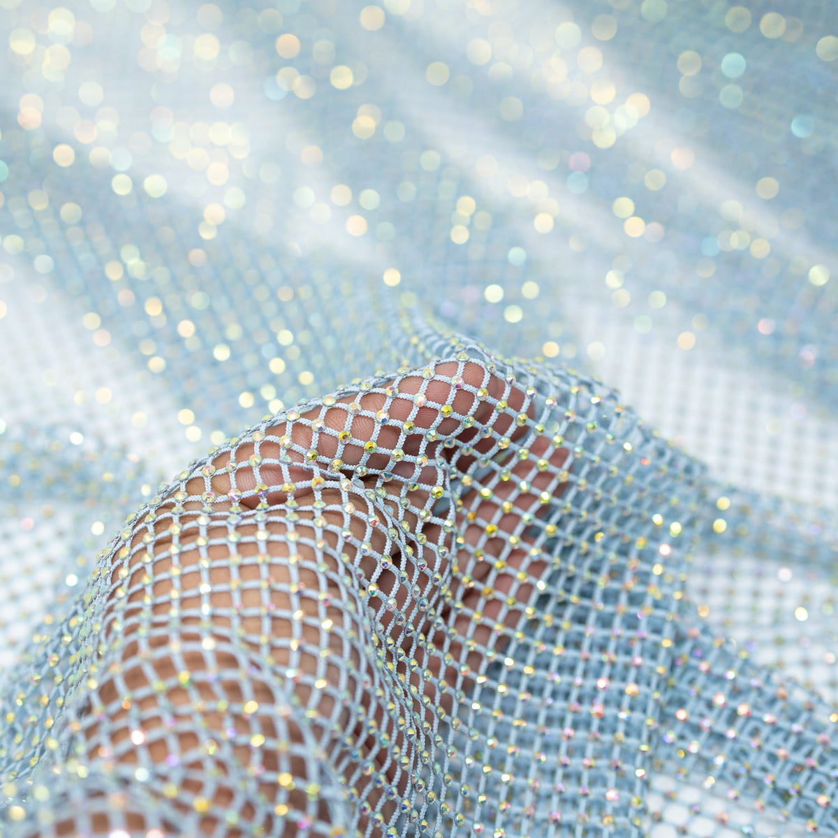 Tela de red de pesca Enigma Diamond | Blue Moon Fabrics