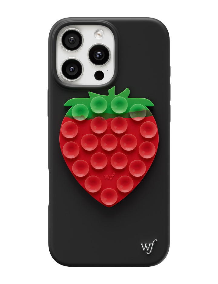 Magsafe Strawberry Selfie Stickeez