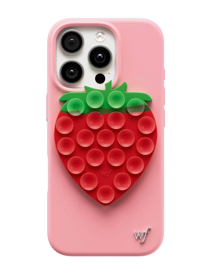 Magsafe Strawberry Selfie Stickeez