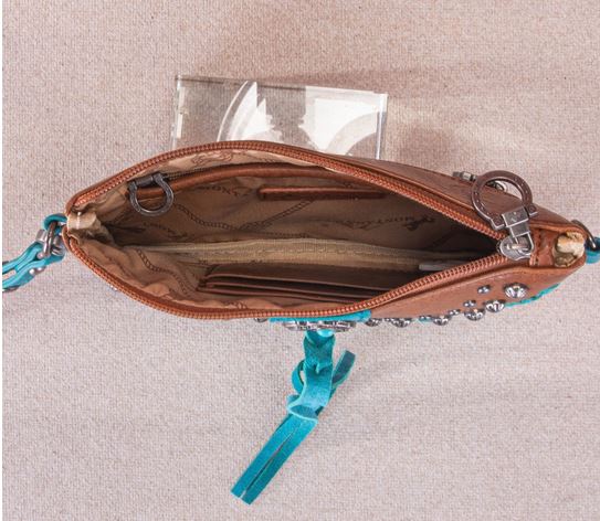 Bolso de mano y bandolera Western con borlas