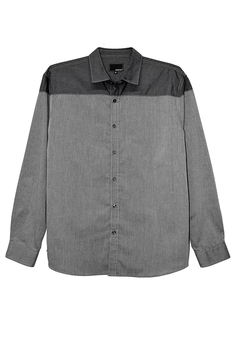Milo Two Tone Long Sleeve Shirt