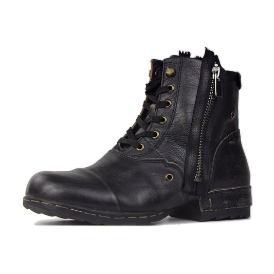 Botines de cuero para hombre OS-5008-8-E-F