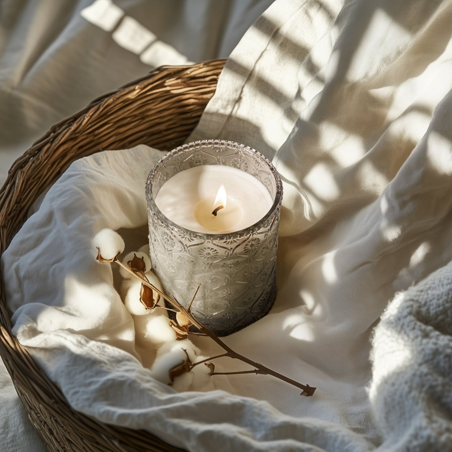 Maelyn - Linen Cotton Oasis 6oz Candle