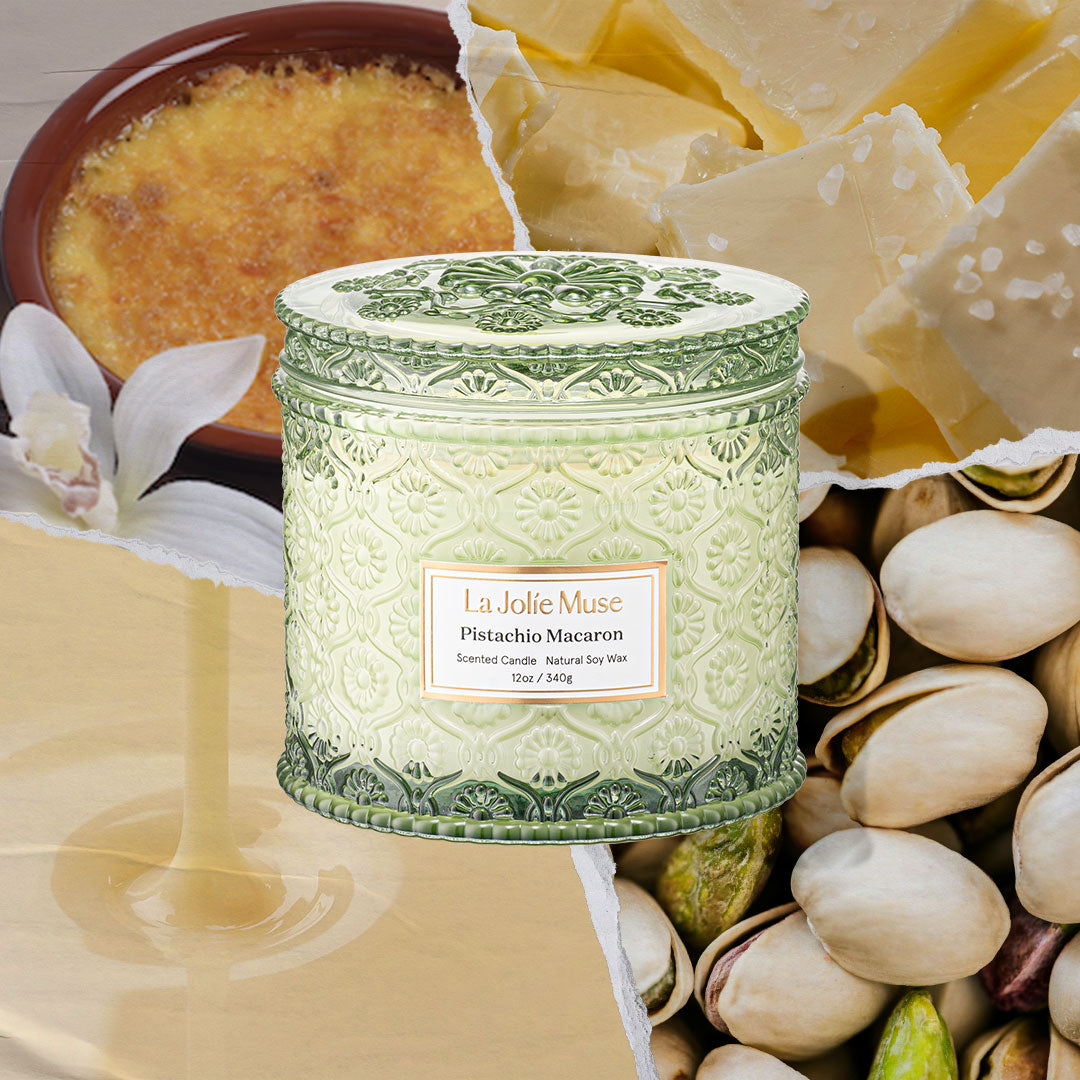Maelyn - Pistachio Macaron 12oz Candle