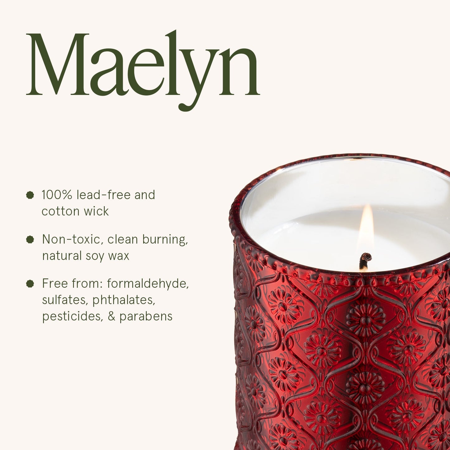 Maelyn - Ruby Berry Bliss 6oz Candle