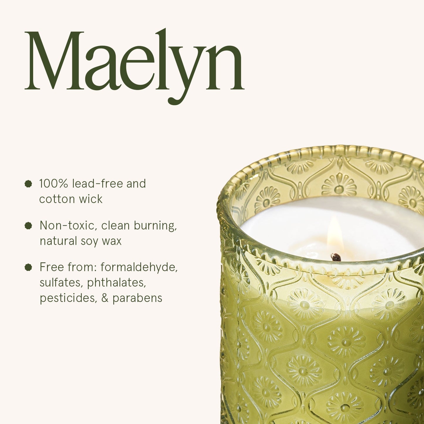 Maelyn - Starlit Golden Fir 6oz Candle