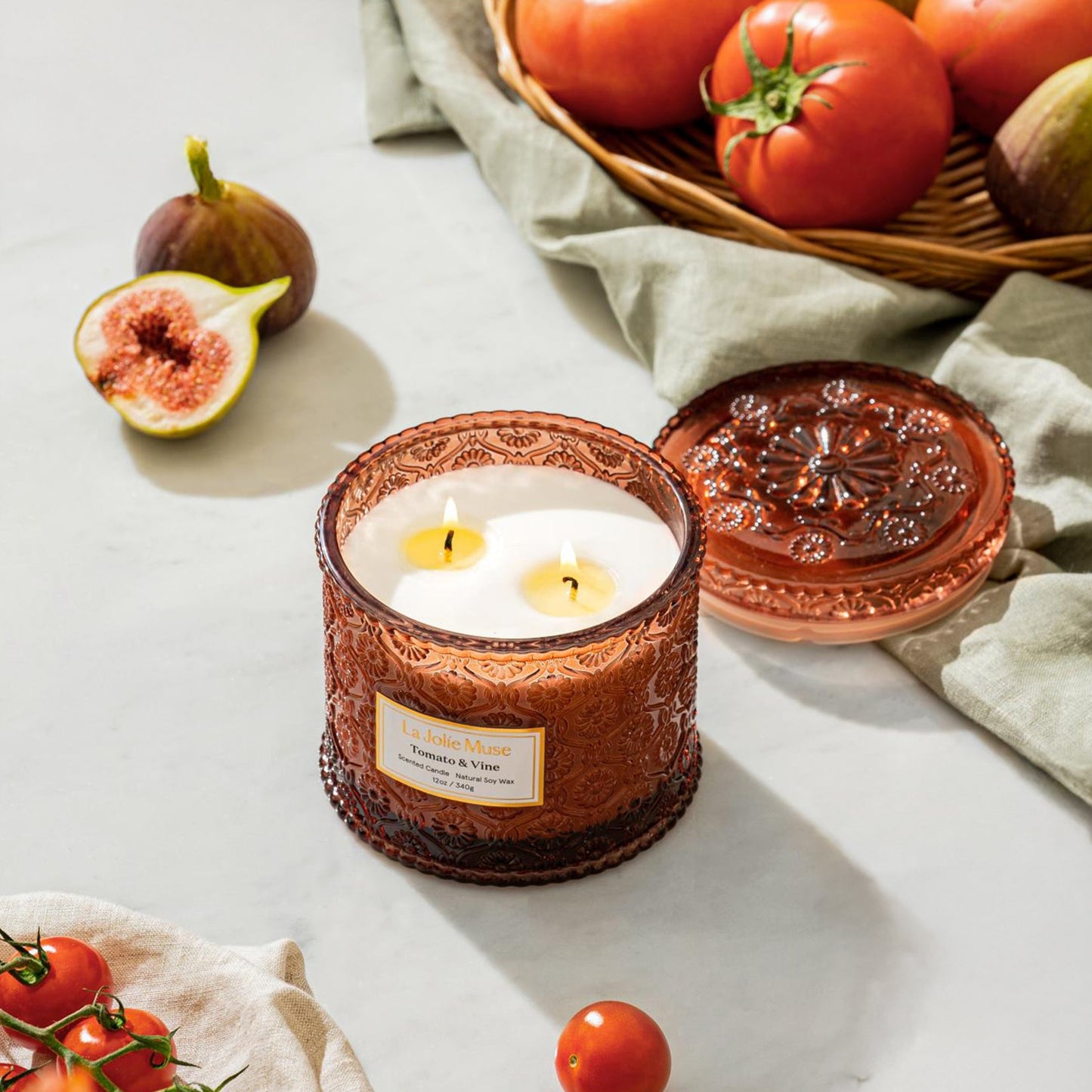 Maelyn - Tomato & Vine 12oz Candle
