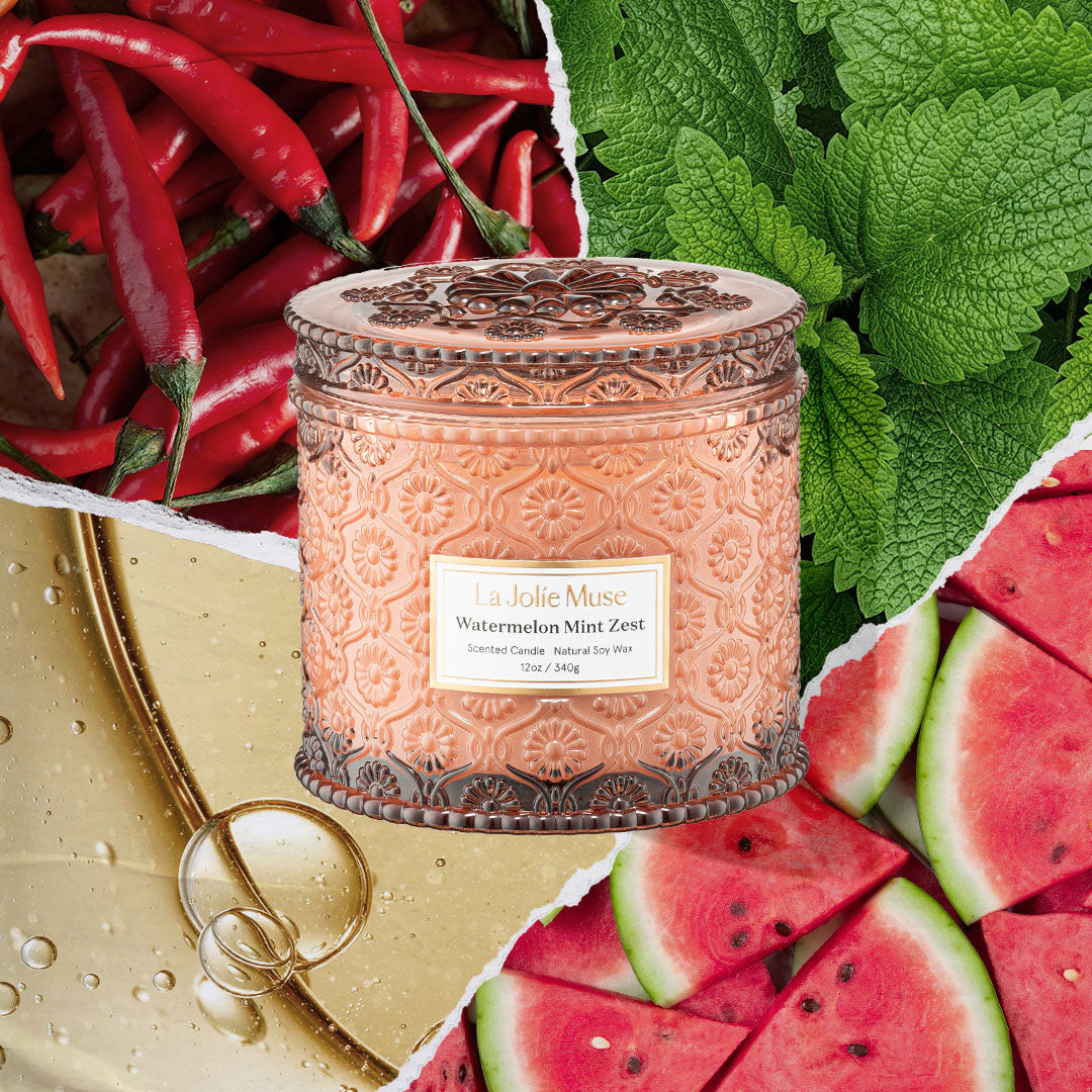 Maelyn - Watermelon Mint Zest 12oz Candle