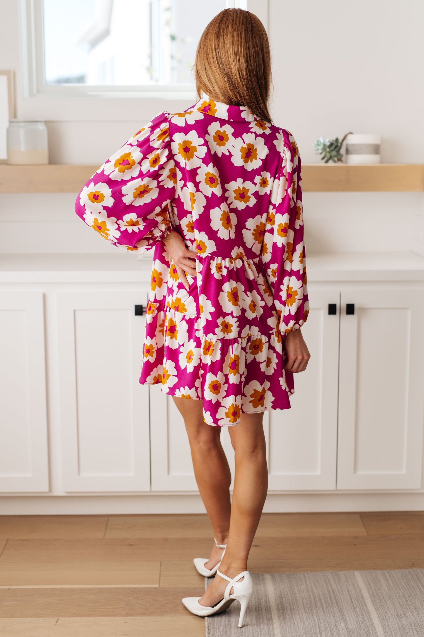 Vestido Camisero Floral Magníficamente Moderno