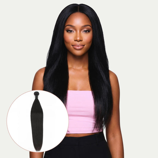 Extensiones de Cabello Liso Malayo 100% Humano