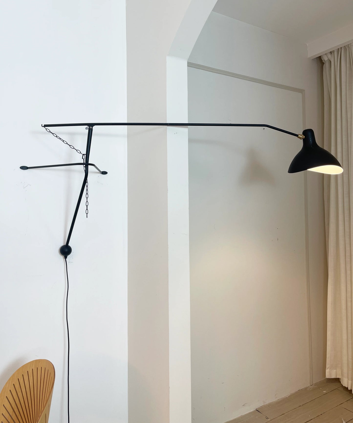 Lámpara de pared Spiral Mantis Arm