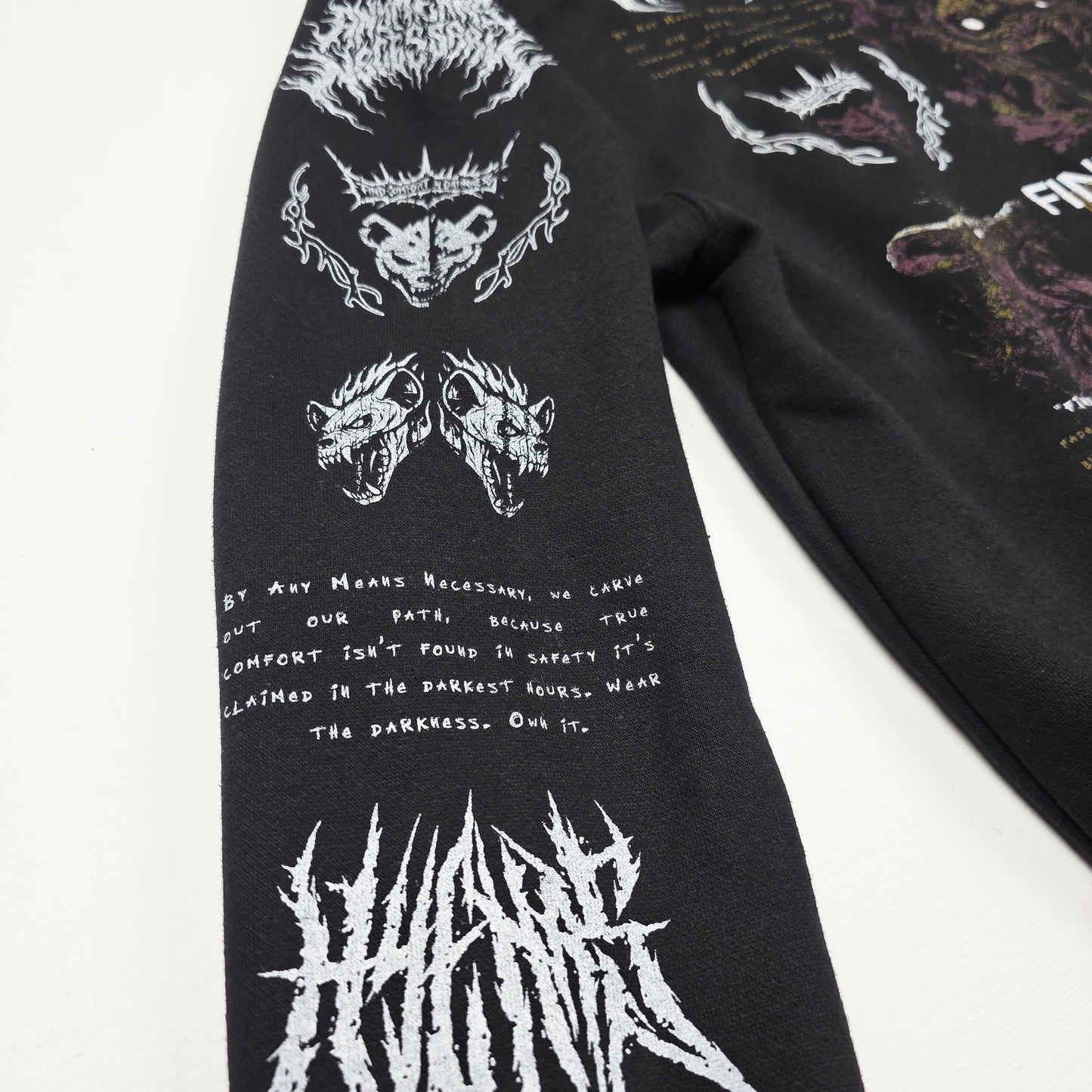 Sudadera con capucha y cremallera Mantra