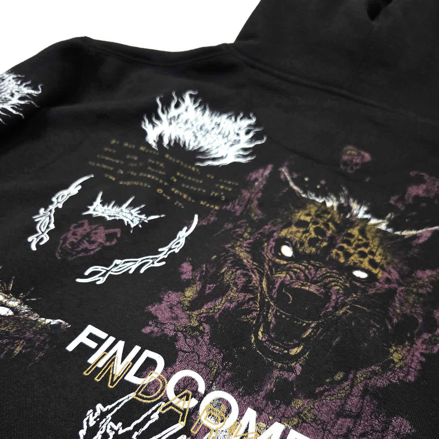 Sudadera con capucha y cremallera Mantra