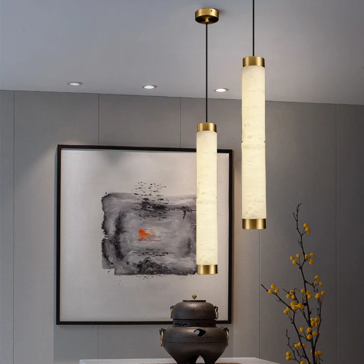 Candelabro Alabastro Listado