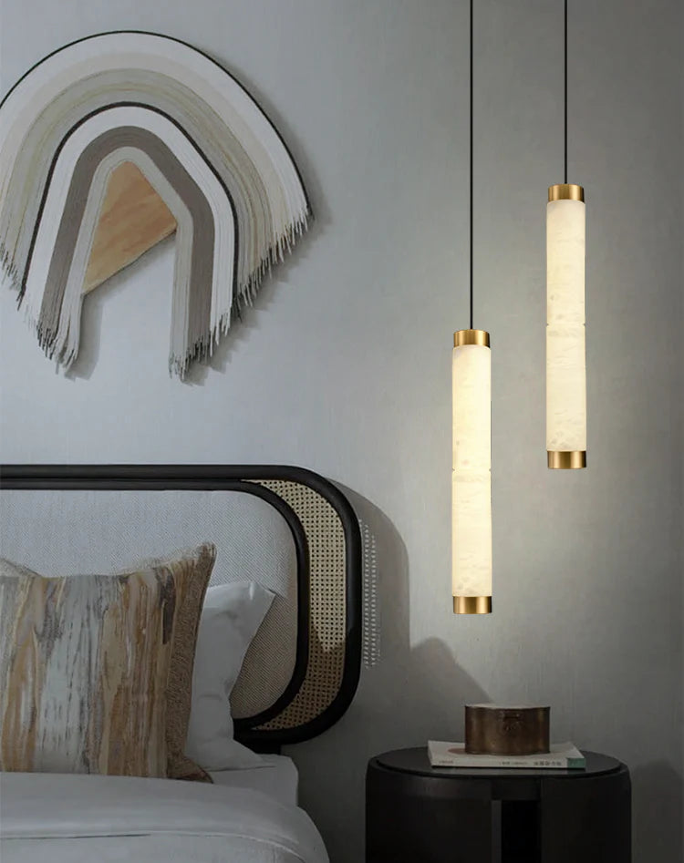 Candelabro Alabastro Listado