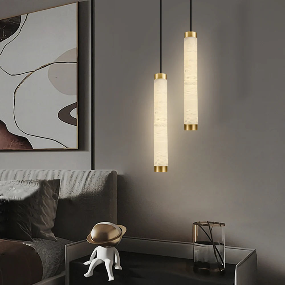 Candelabro Alabastro Listado