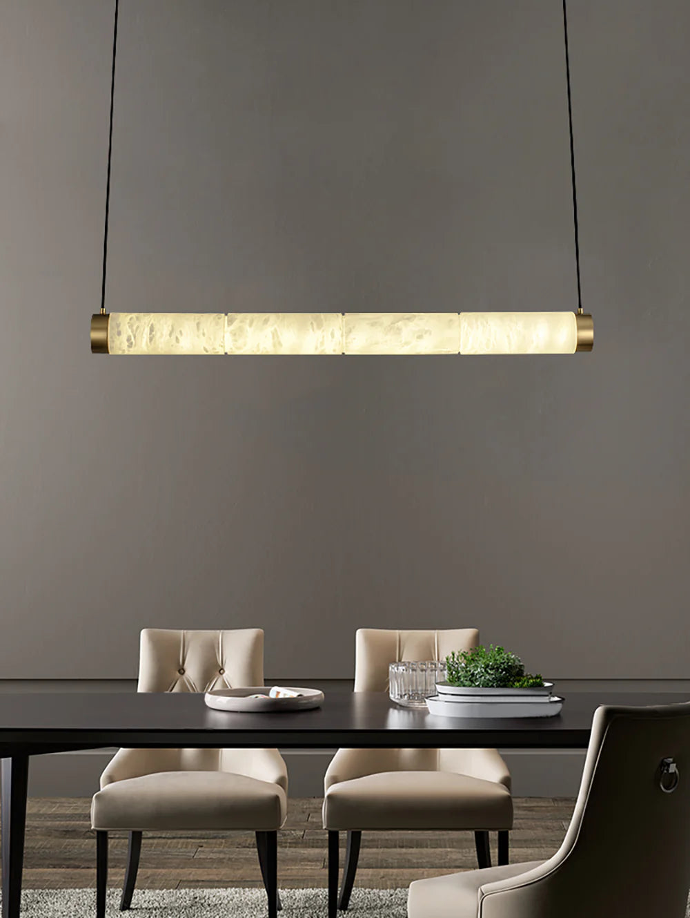 Candelabro Alabastro Listado