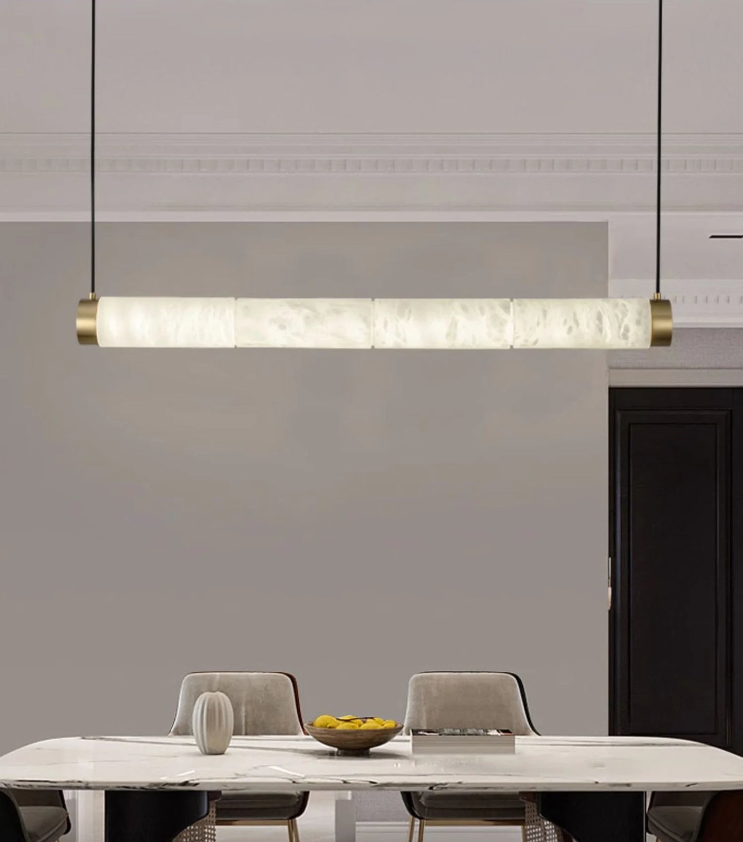 Candelabro Alabastro Listado