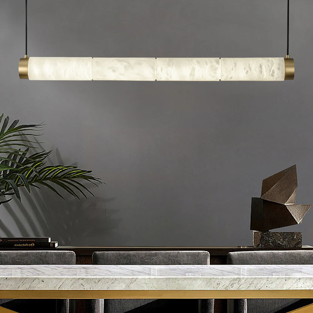 Candelabro Alabastro Listado