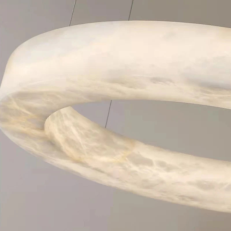 Lámpara colgante Marika Alabaster