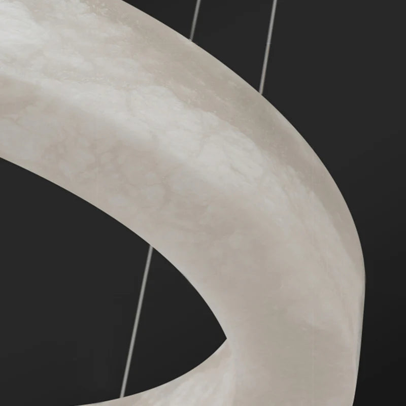Lámpara colgante Marika Alabaster