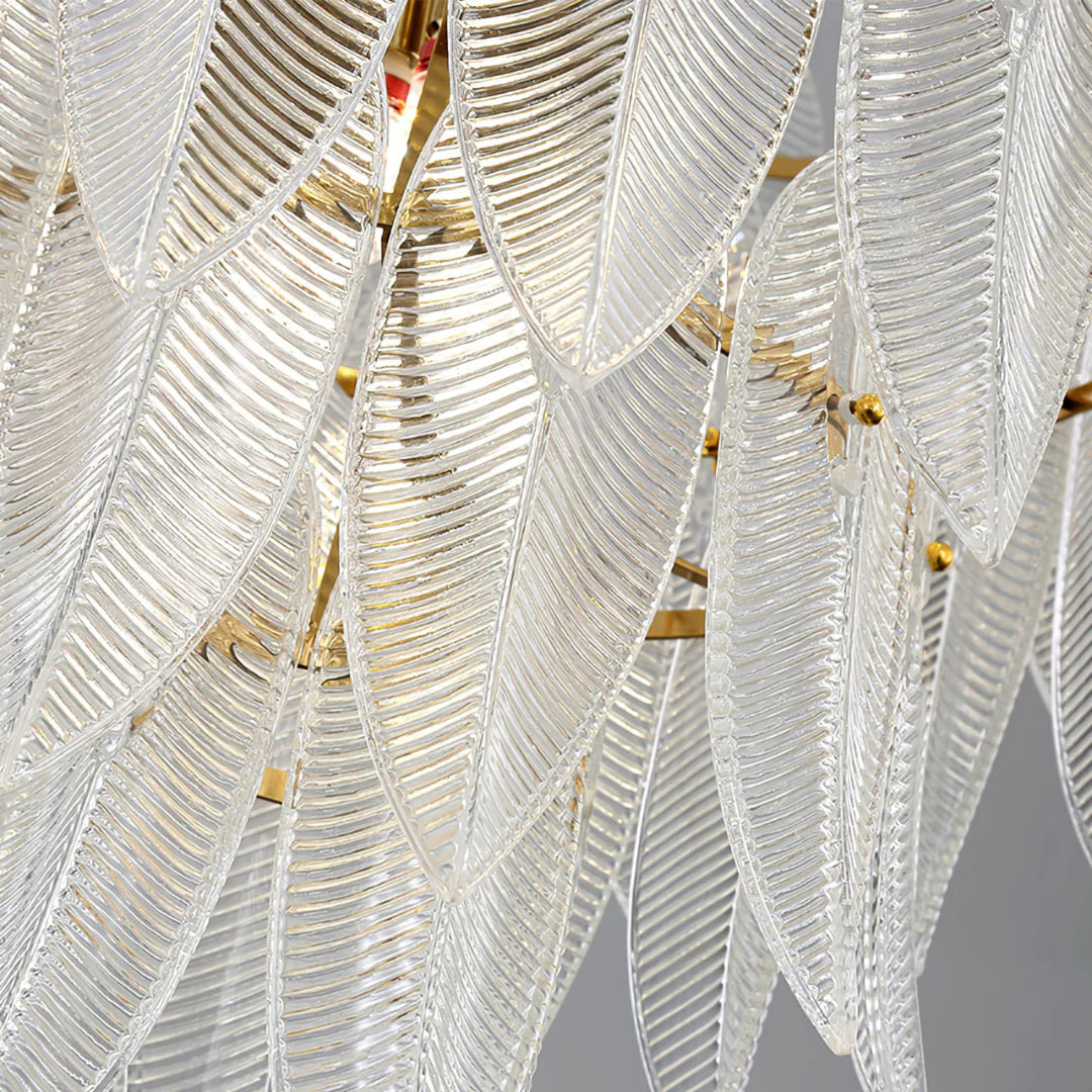 Lámpara de Araña Marilyn Glass Feathers