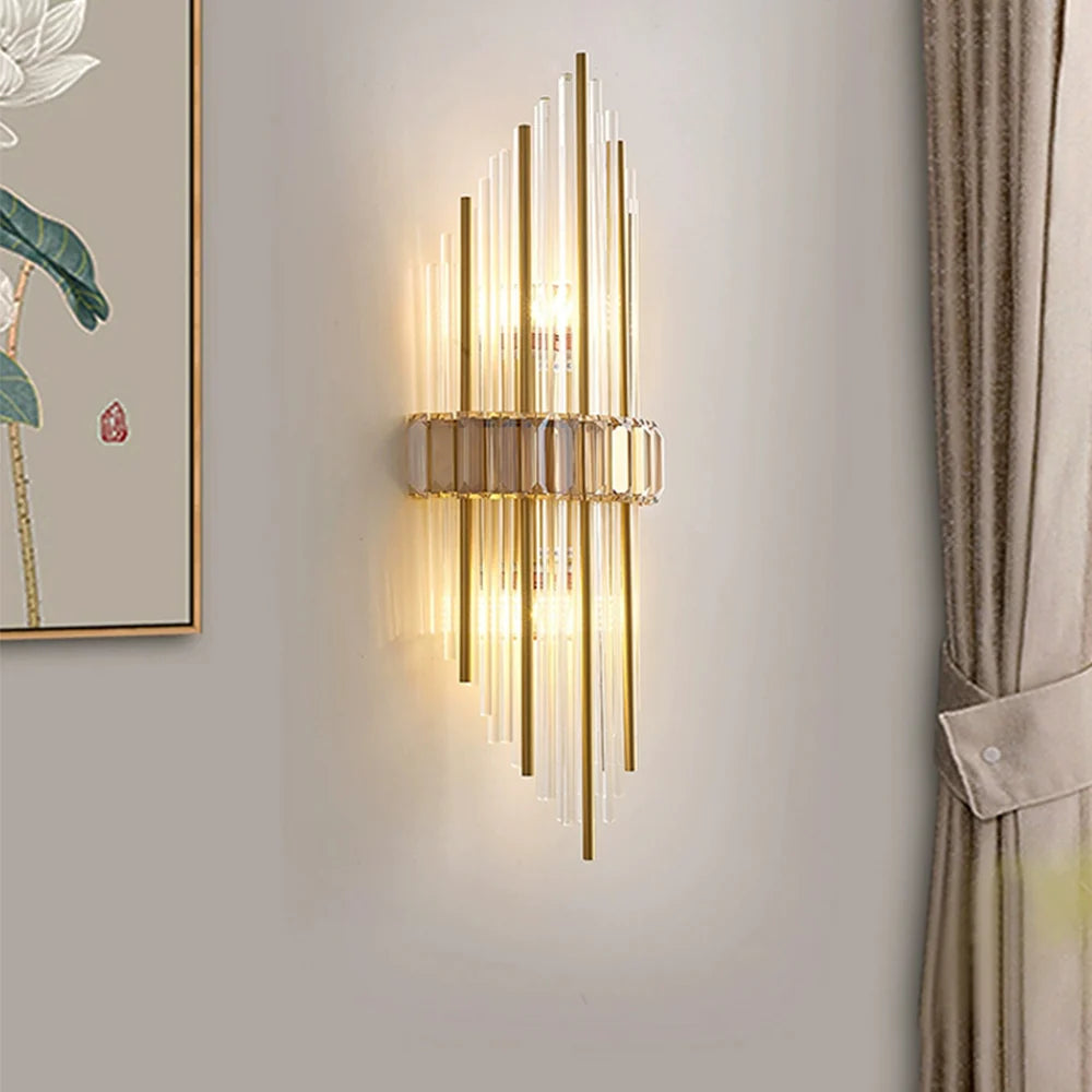 Lámpara de pared vertical Crystal Rod Marsily