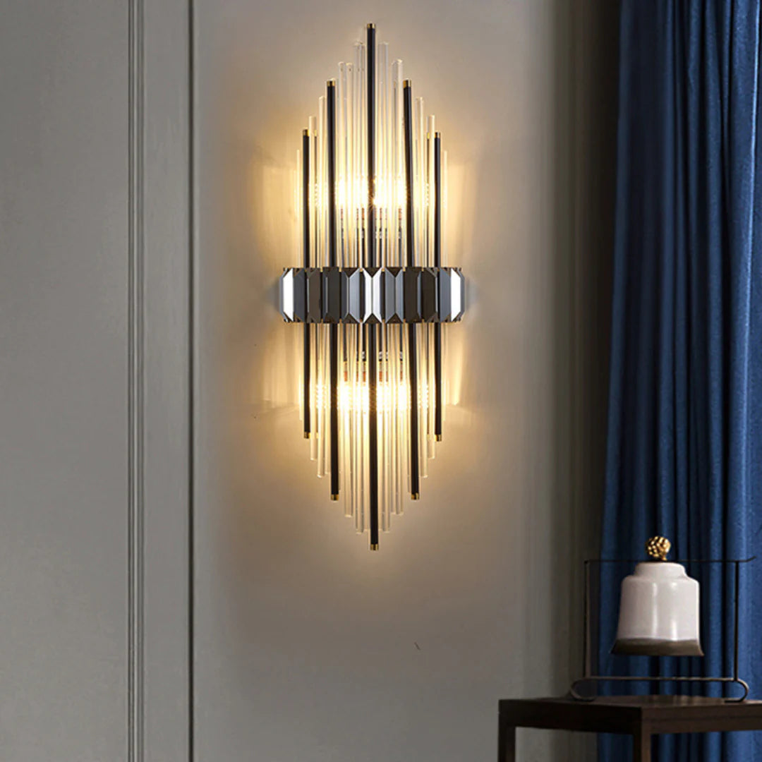 Lámpara de pared vertical Crystal Rod Marsily