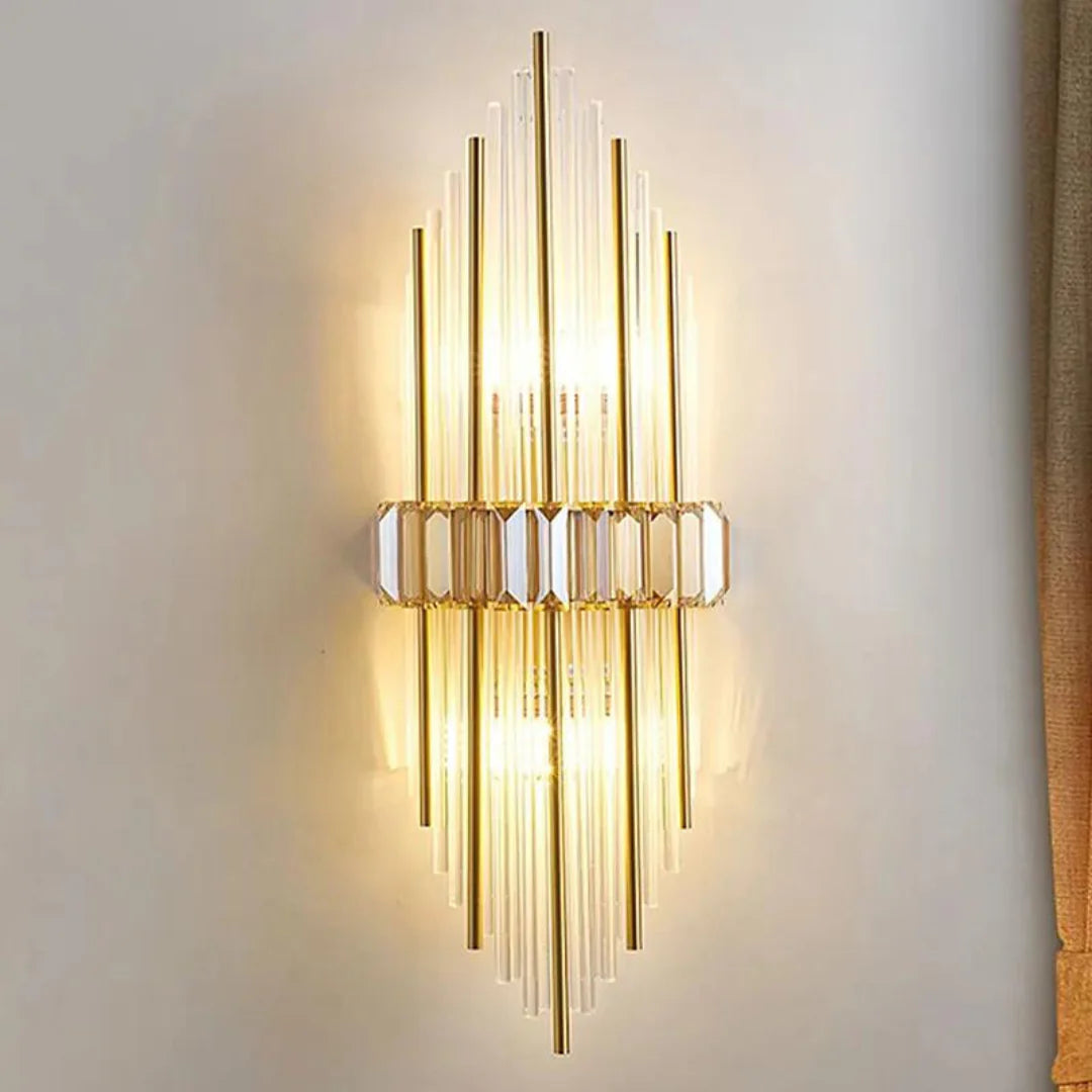 Lámpara de pared vertical Crystal Rod Marsily