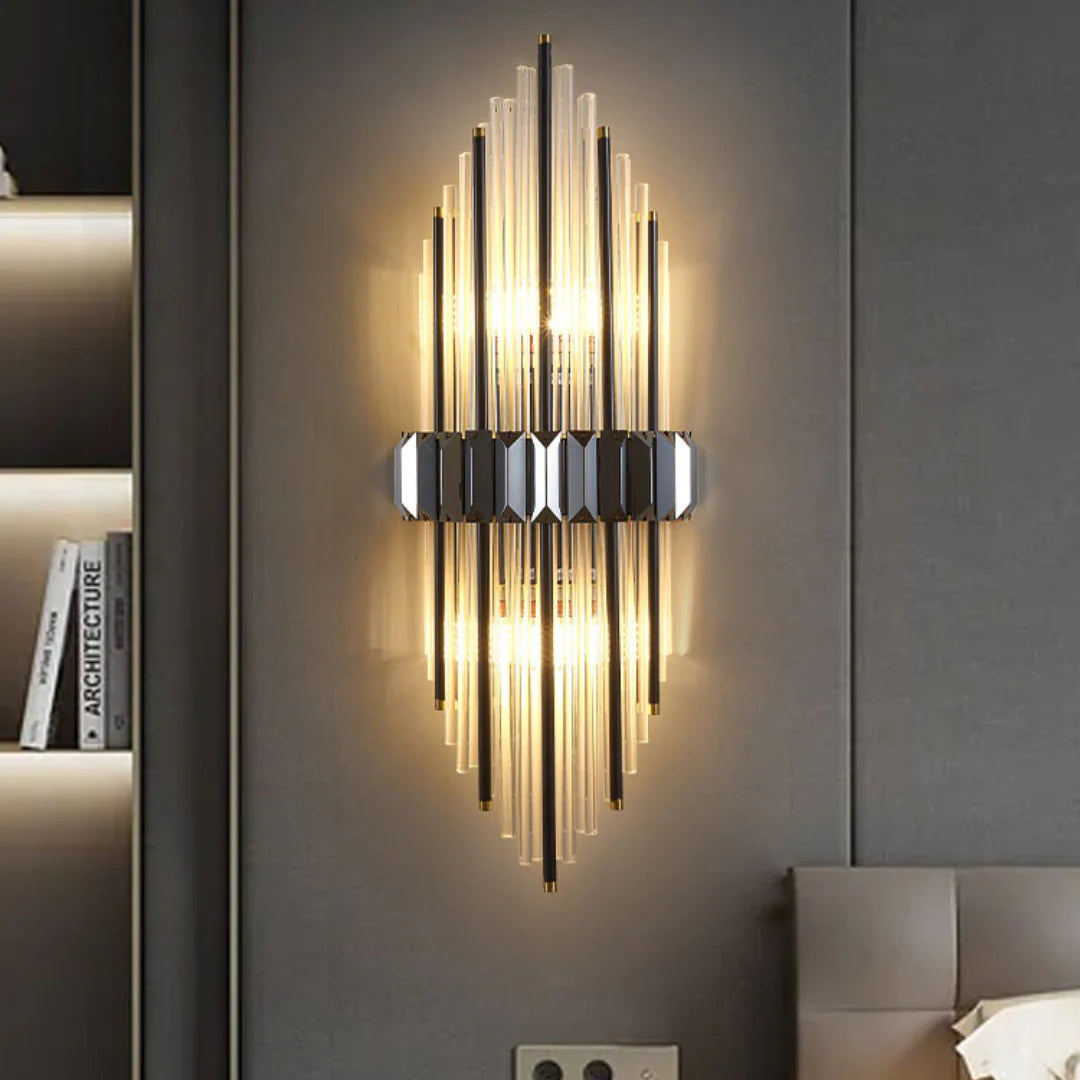 Lámpara de pared vertical Crystal Rod Marsily