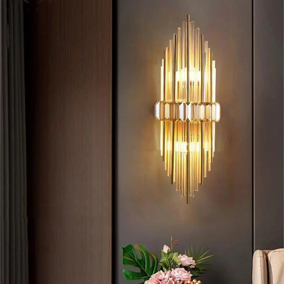 Lámpara de pared vertical Crystal Rod Marsily