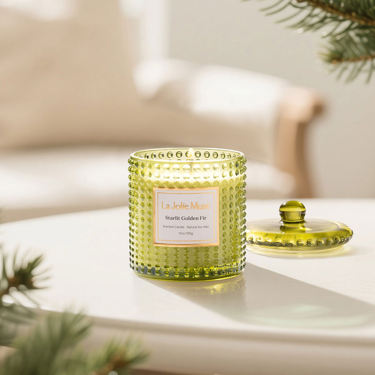 Marvella - Starlit Golden Fir 10oz Candle