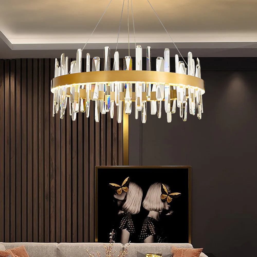 Candelabro Marilyn moderno de cristal