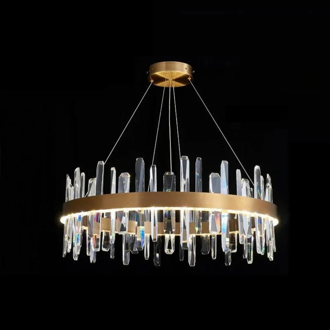 Candelabro Marilyn moderno de cristal