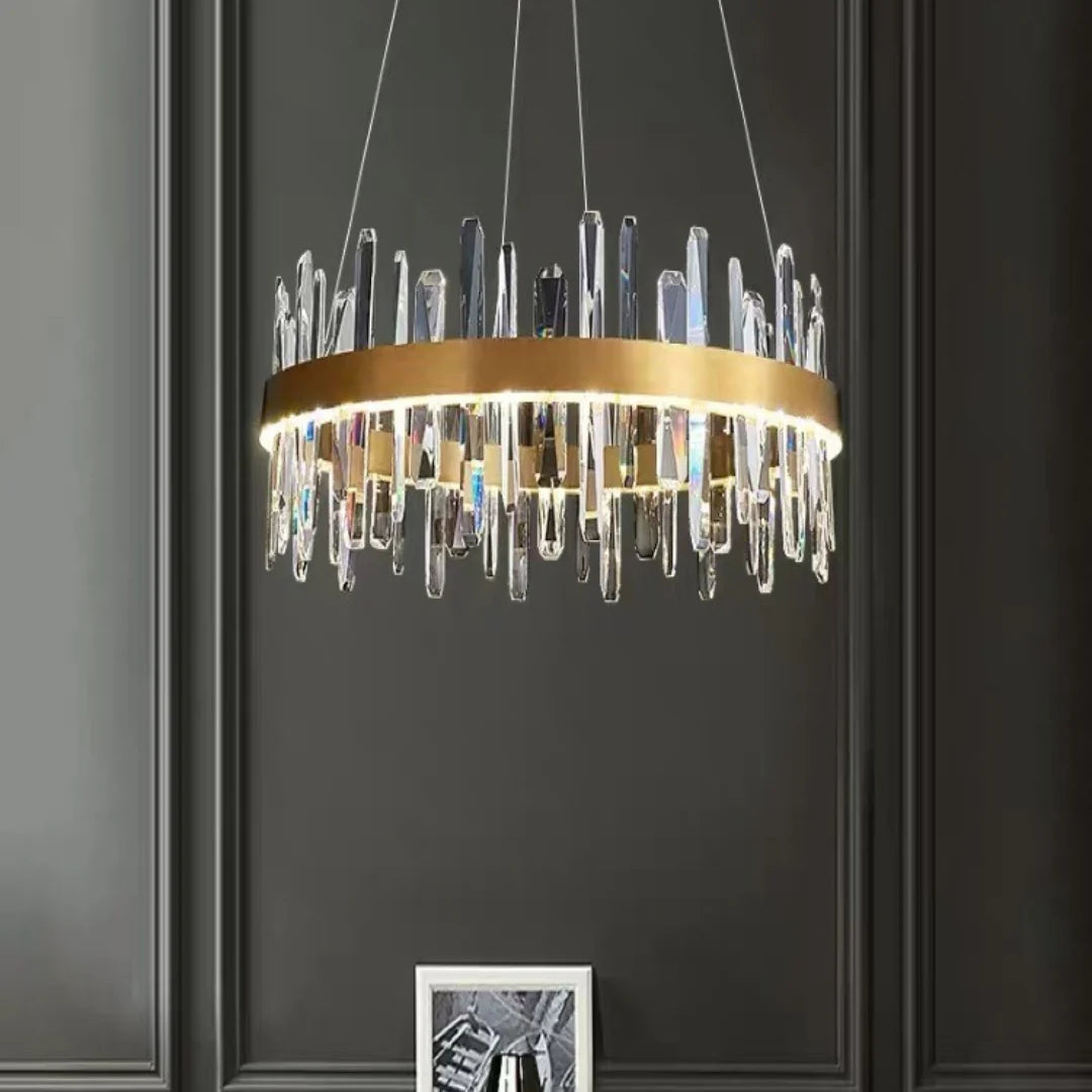 Candelabro Marilyn moderno de cristal