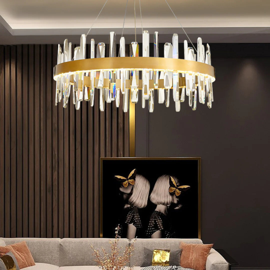Candelabro Marilyn moderno de cristal