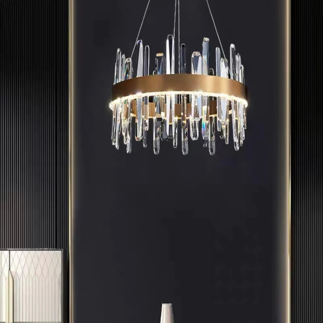 Candelabro Marilyn moderno de cristal